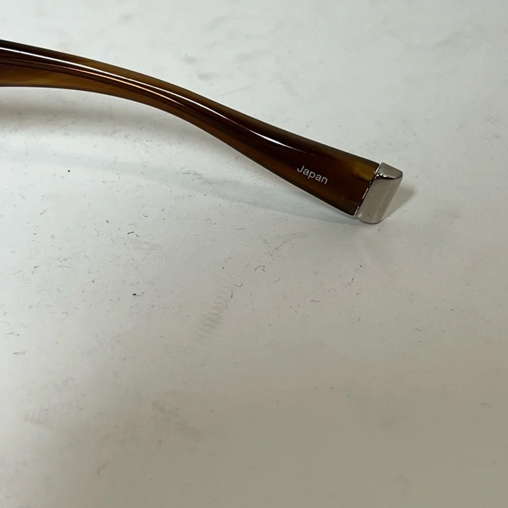 NWT Oliver Peoples Montana Polarized Horn Tortoise Brown Japan Unisex Sunglasses